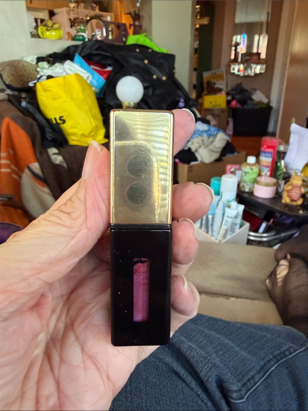 YSL Glossy Lip Stain in Shade 107. Brand new!